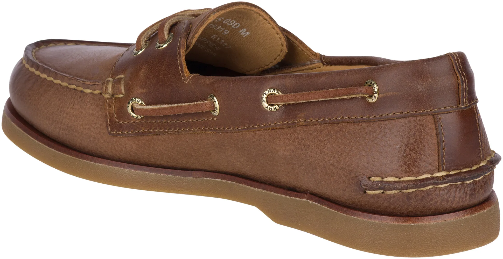 Sperry Men's Gold Cup Authentic Original Rivingston Tan Boat Shoes (STS19319)