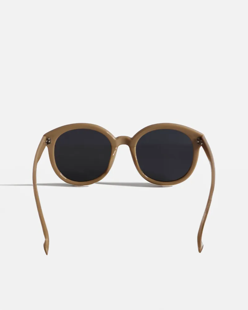 SSS MARILYN SUNGLASSES WHITE BEIGE