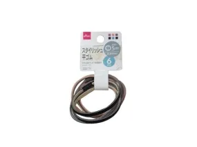 Stylish Flat Rubber (6 Pieces)