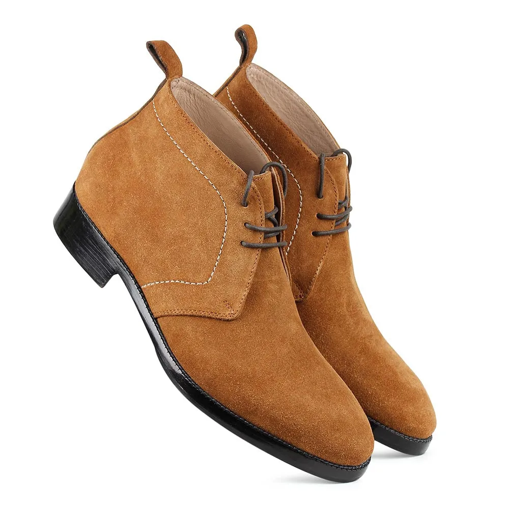 Tan suede Modern Chukka Boot