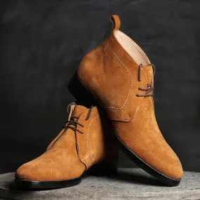 Tan suede Modern Chukka Boot