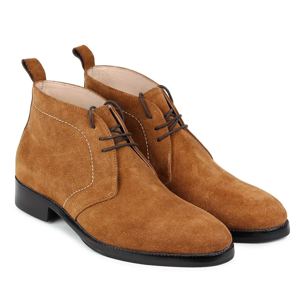 Tan suede Modern Chukka Boot