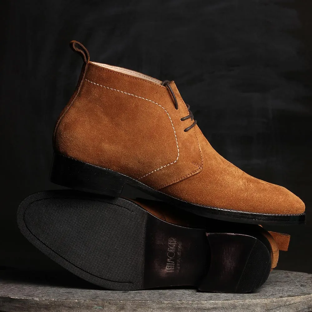Tan suede Modern Chukka Boot