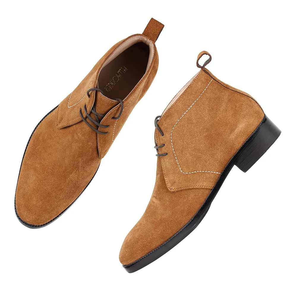 Tan suede Modern Chukka Boot