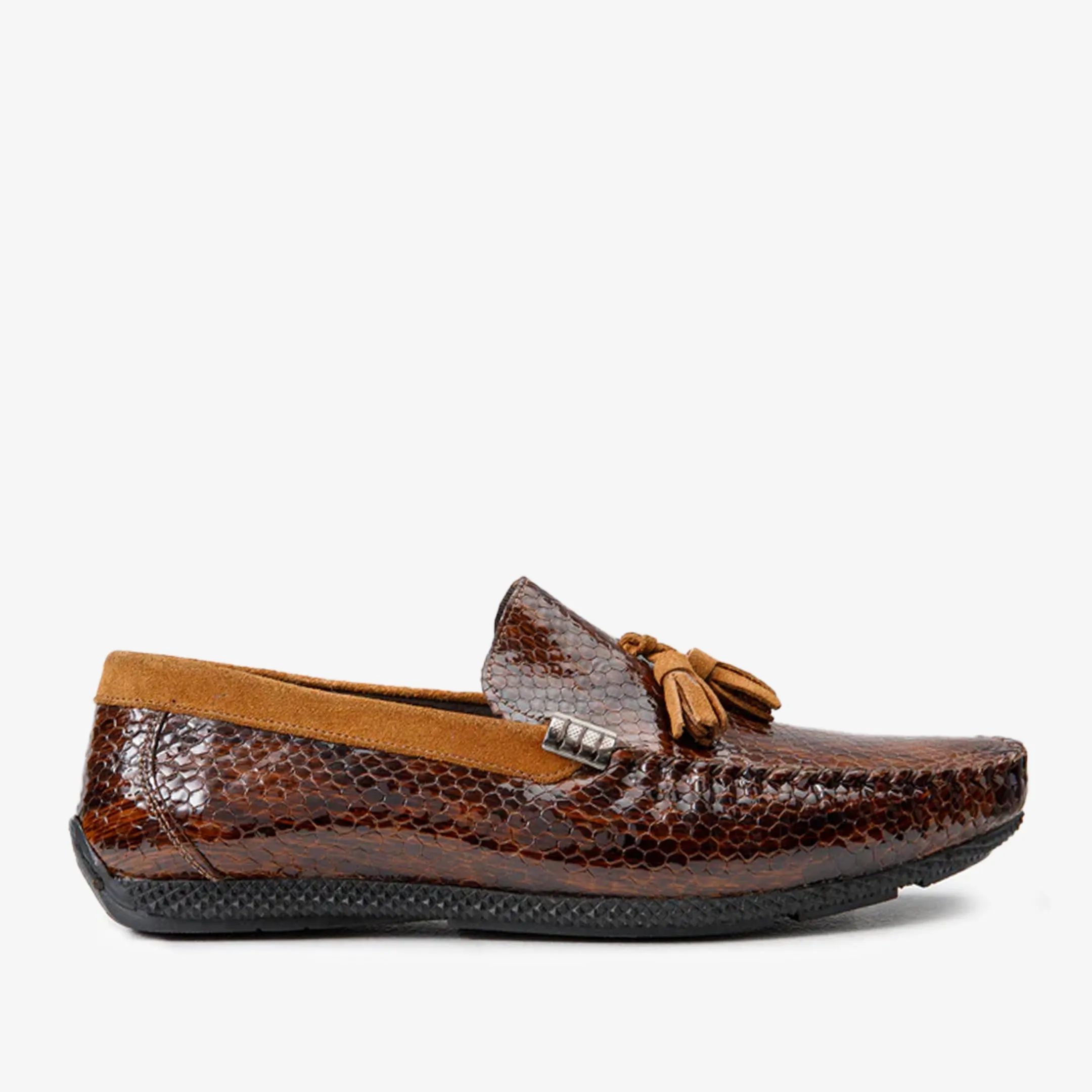 The Cordova Tan Patent Leather Tassel Loafer Men Shoe  Final Sale!