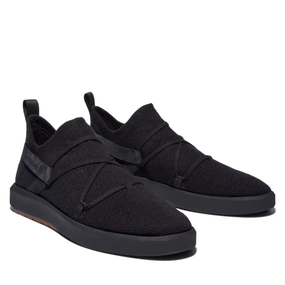 Timberland Mens TrueCloud EK  SlipOn Black Canvas