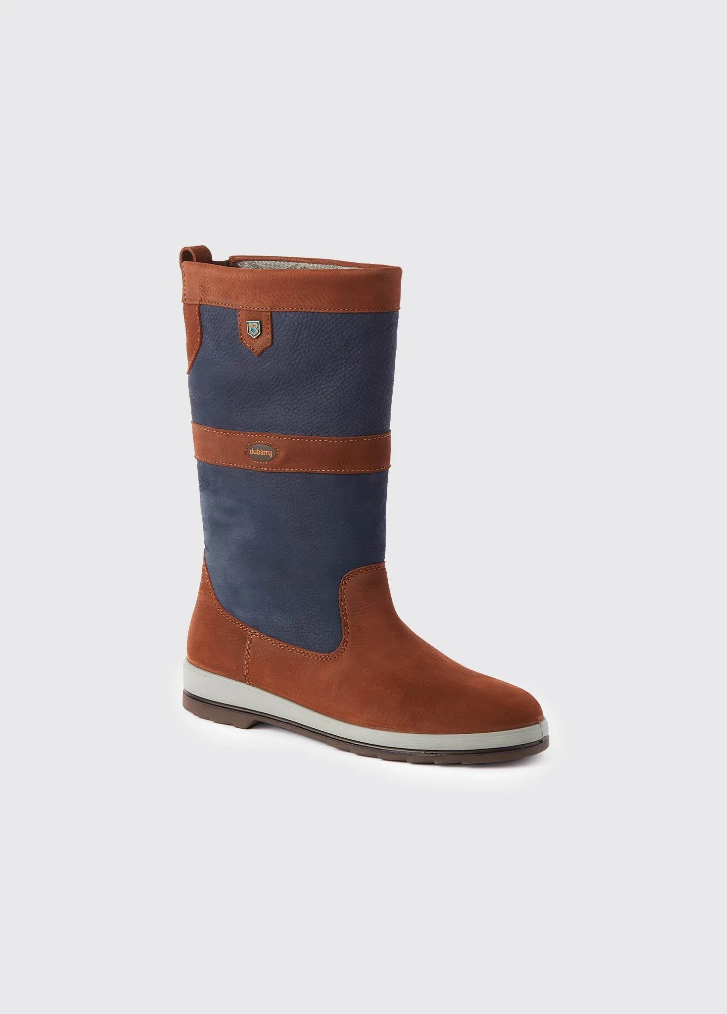 Ultima Mens Sailing Boot - Navy/Brown