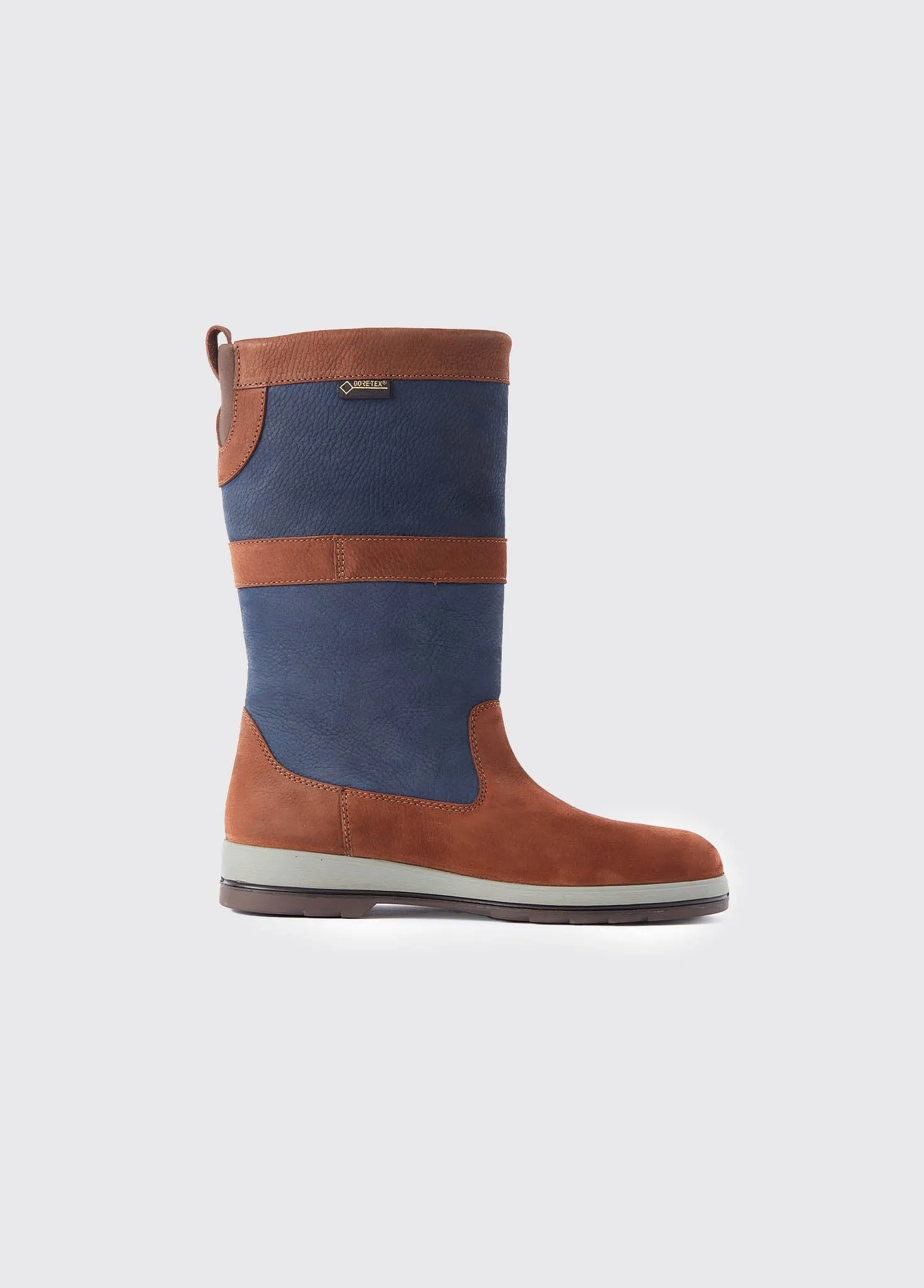 Ultima Mens Sailing Boot - Navy/Brown