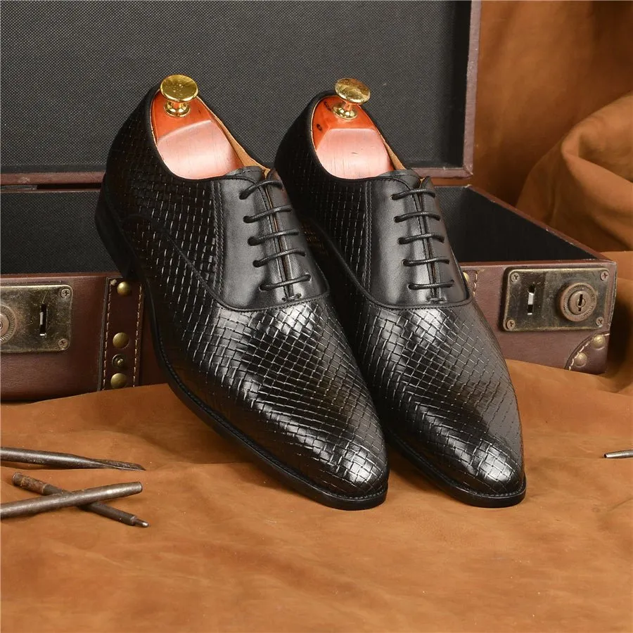 Veltique Croctex Lace-Up Elegance