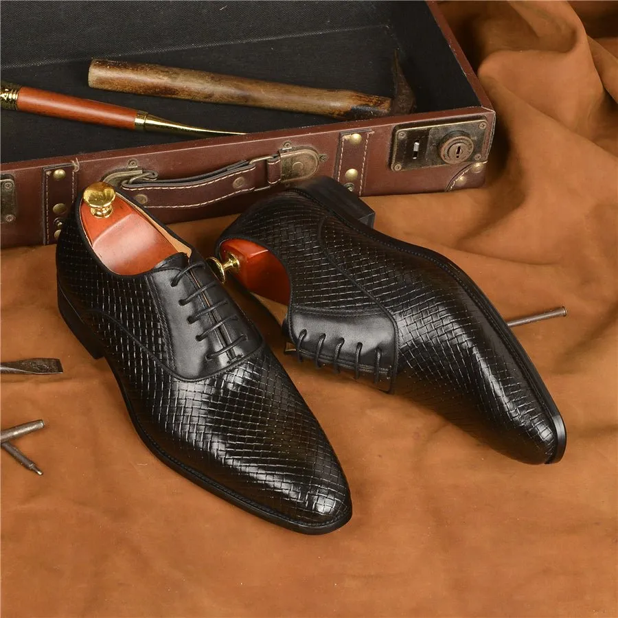 Veltique Croctex Lace-Up Elegance