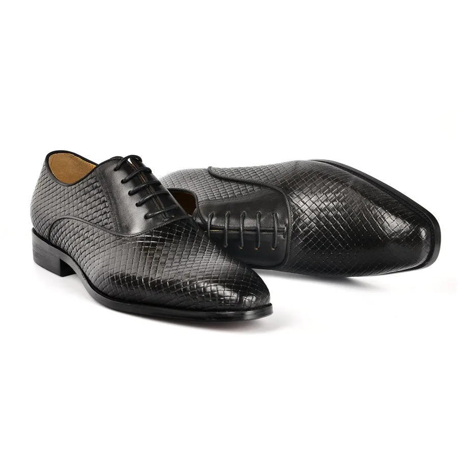 Veltique Croctex Lace-Up Elegance