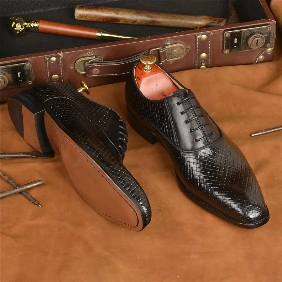 Veltique Croctex Lace-Up Elegance