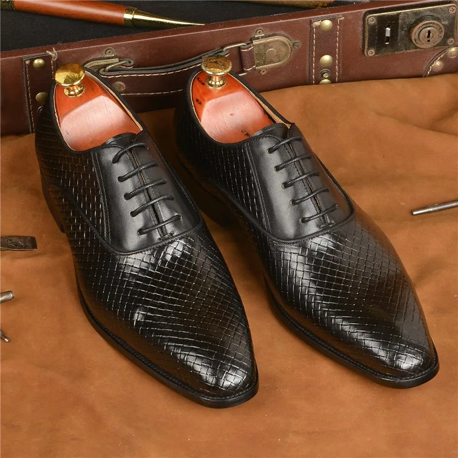 Veltique Croctex Lace-Up Elegance