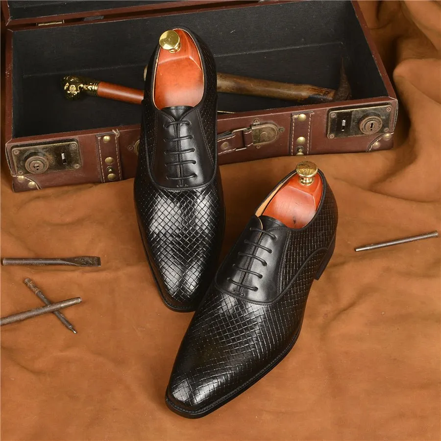 Veltique Croctex Lace-Up Elegance