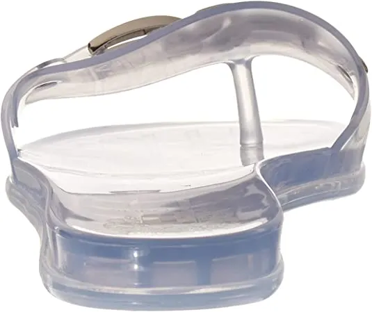 Vince Camuto Evolet Clear Slip On Rounded Open Toe Jelly Flip Flop Sandal
