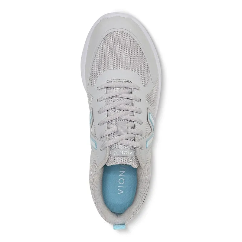 Vionic Women's Miles II Sneakers- Vapor/ Charcoal