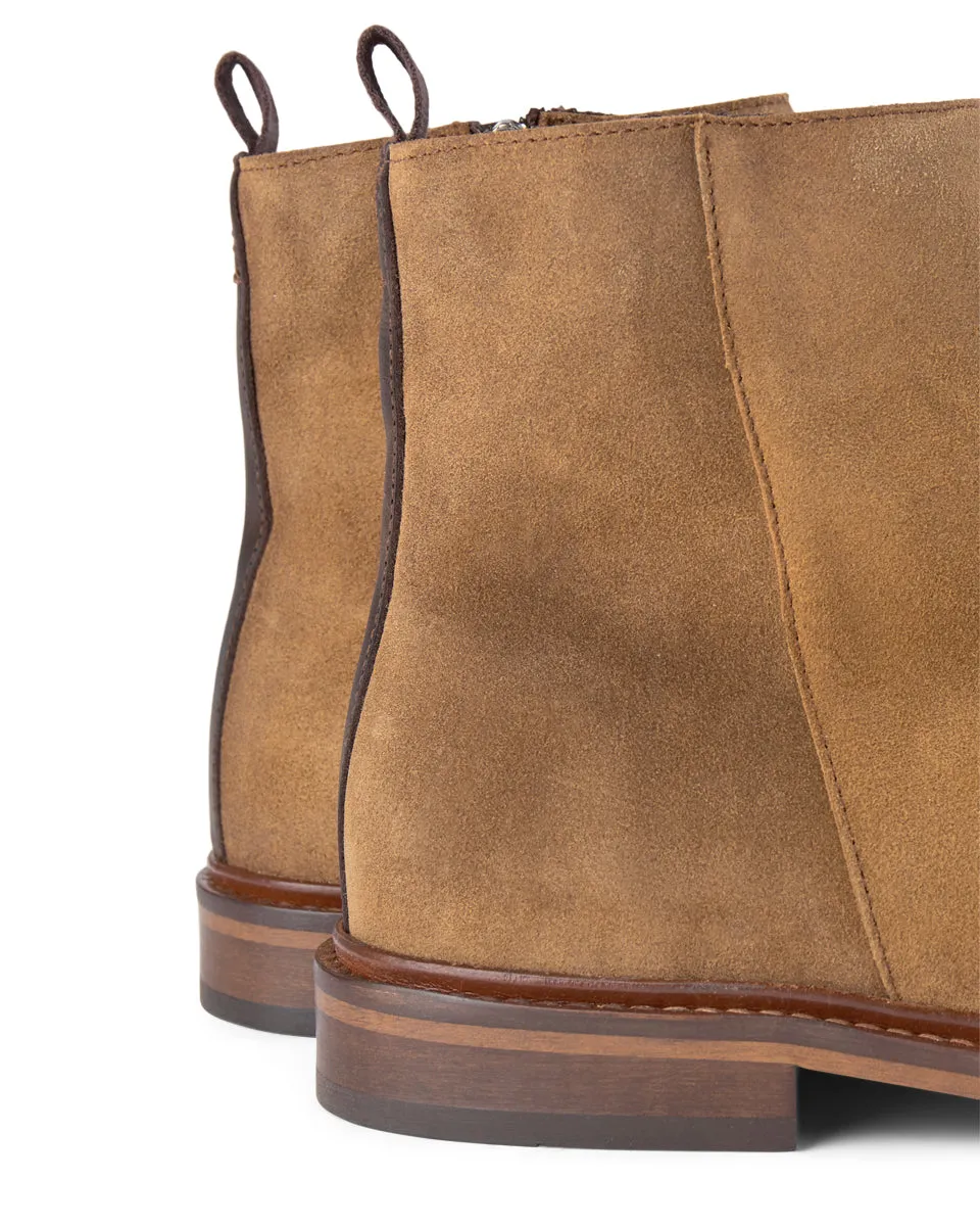 Wesley Suede Boot - TOBACCO