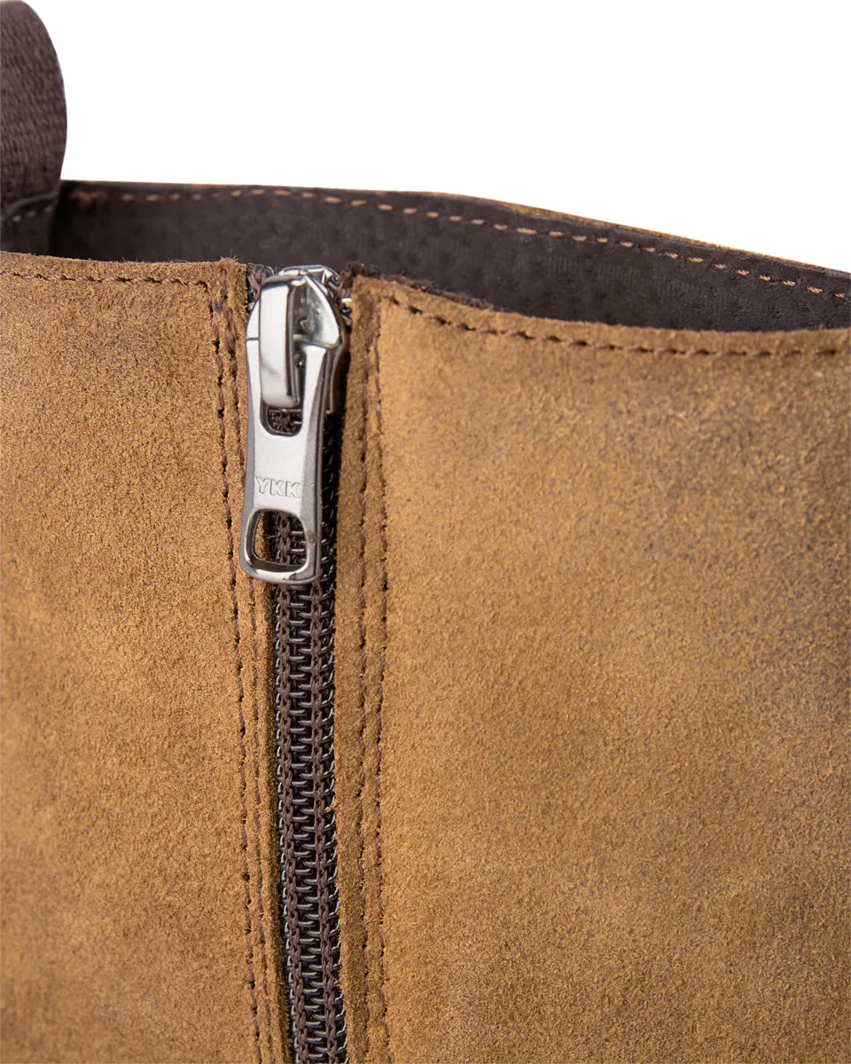 Wesley Suede Boot - TOBACCO
