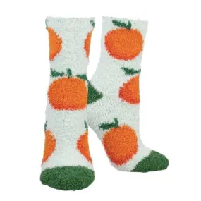 Women's Cozy Orange Socks