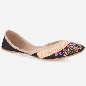 Womens "MIEKE" Stylish Flat Khussa