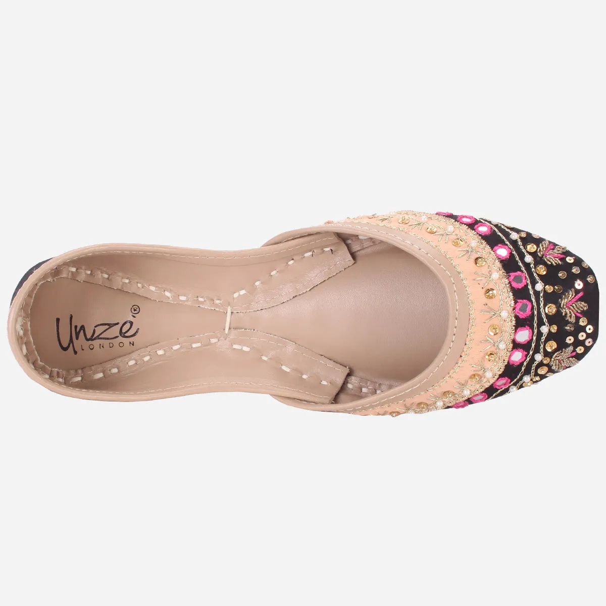 Womens "MIEKE" Stylish Flat Khussa