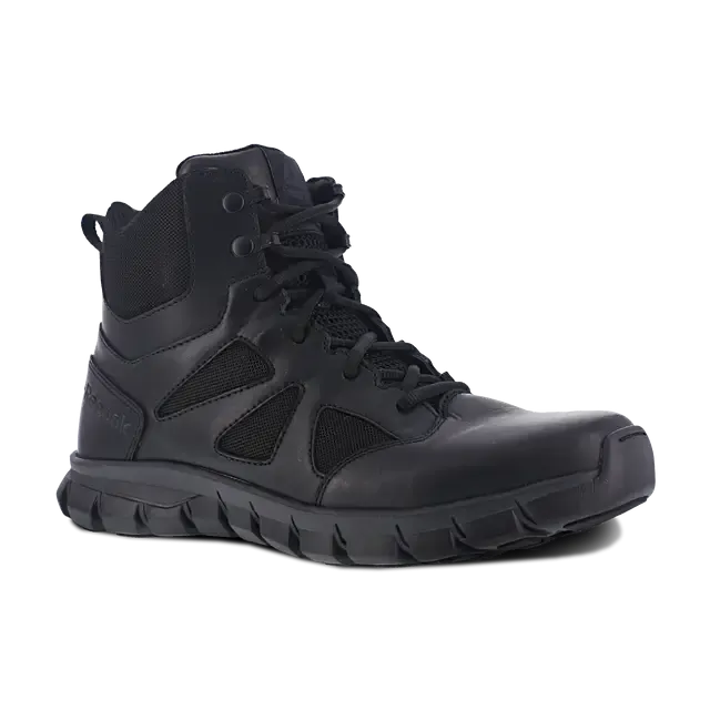 Women's Sublite Cushion 6 Inch Soft-Toe Tactical Boot Black