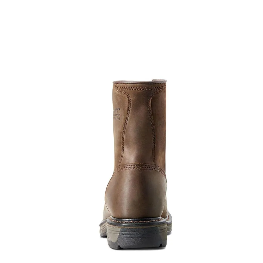 WorkHog 8 inch Composite-Toe Waterproof Work Boot Oily Distressed Brown