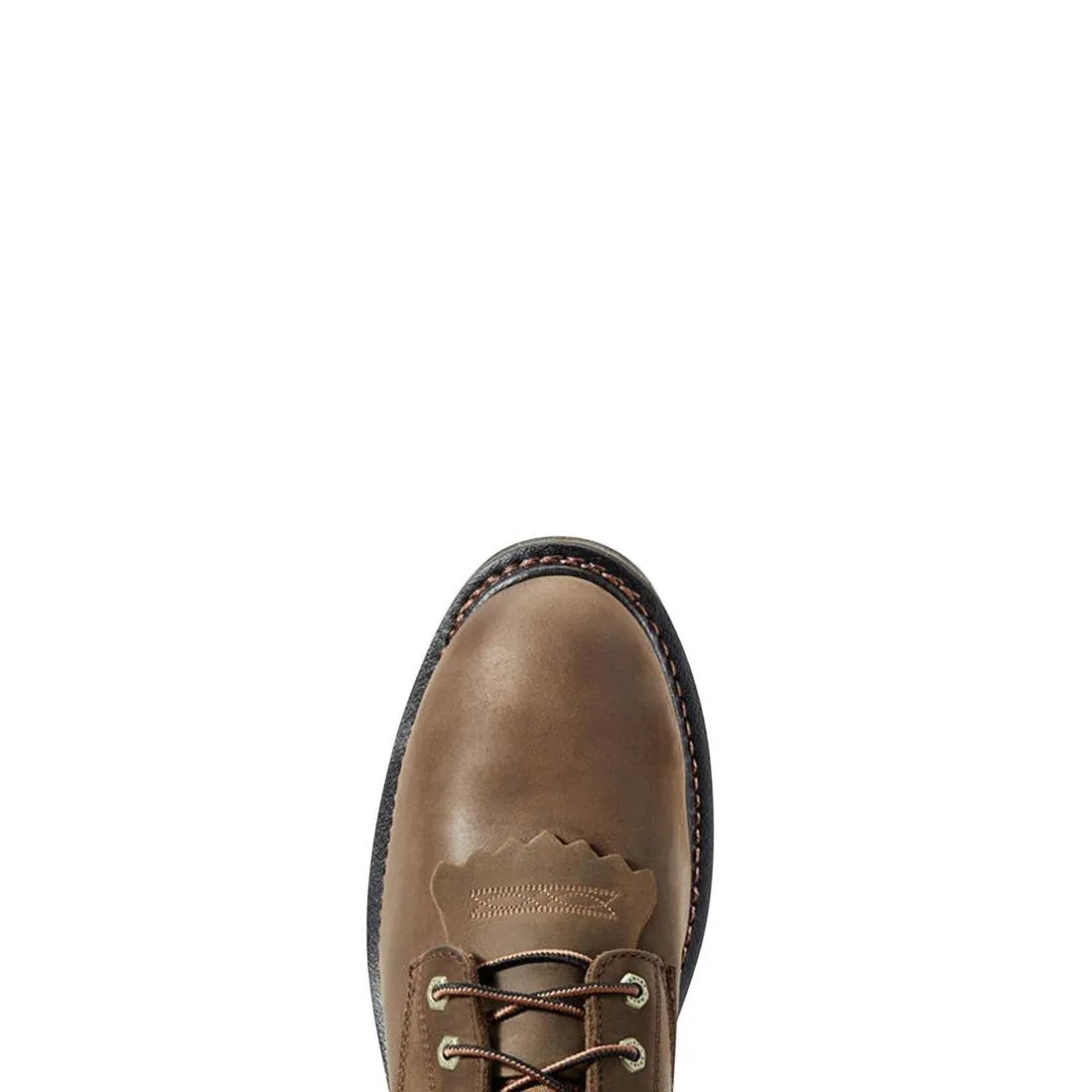 WorkHog 8 inch Composite-Toe Waterproof Work Boot Oily Distressed Brown