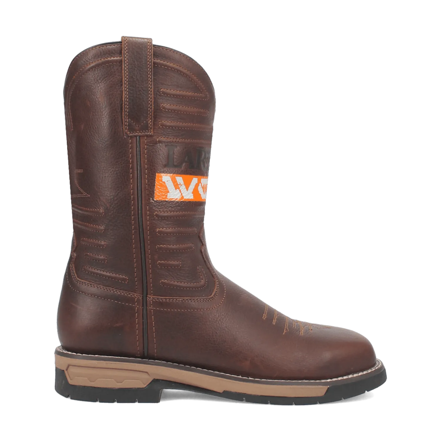 WORKHORSE STEEL TOE LEATHER BOOT