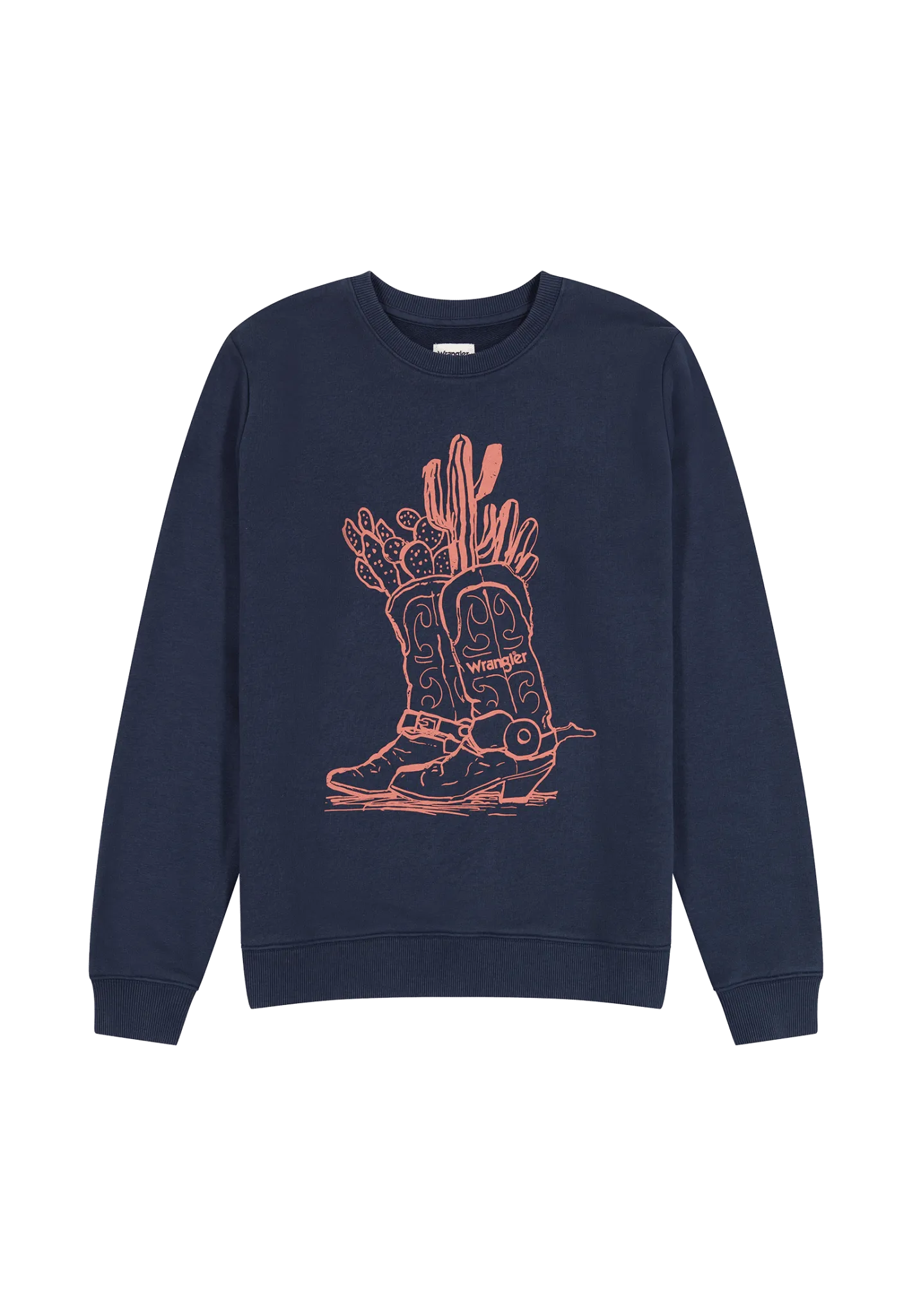 Wrangler Women's Regular Sweat Shirt in Navy